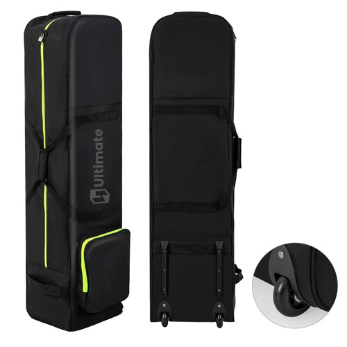 Bolsa de viaje de golf suave con ruedas, impermeable y acolchada.