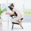 Portable Adjustable Massage Chair - Black, Foldable Design 1