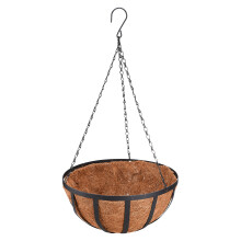 Hanging Plant Basket with Iron Frame 35cm