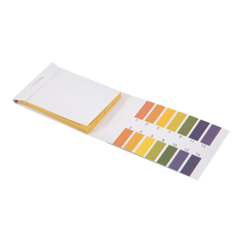 80 Strips Full pH 1-14 Test Indicator Litmus Paper Water Soil Testing Kit
