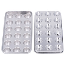 Eiswürfelformen, Eismaschine aus Edelstahl, wiederverwendbare Eiswürfelformen mit abnehmbarem Deckel, für die schnelle Eiswürfelproduktion zu
