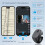 BT 5.3 Remote Control Mouse Video Flipping and Browsing Finger Ring Mouse Fingertip Remote Control Page Turner 7
