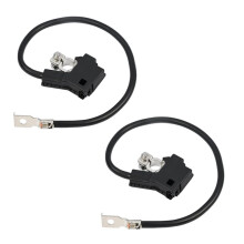 2 Stück Batterie-Minuskabel, Batterie-Minuspol 61219302358 61219302356 für 5er, 6er, 7er F18, F01, F02, F07, F10