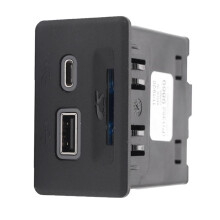 USB--Kartenanschluss für die Mittelkonsole im Auto, USB-Hub für CT6 XT4 XT6 XTS, für Silverado Blazer, für Sierra 1500