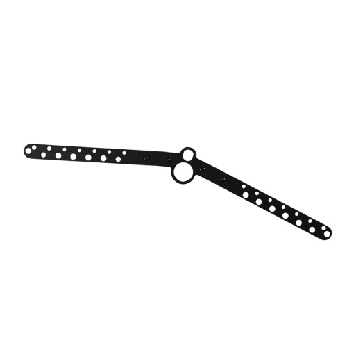 Regulable High Pull Down Bar with Ergonomic Grip Heavy-Black