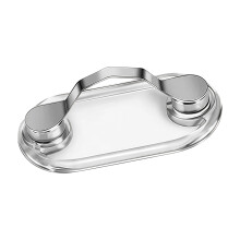 Convenient Metal Glasses Holder With Magnetic Base For Easy-1