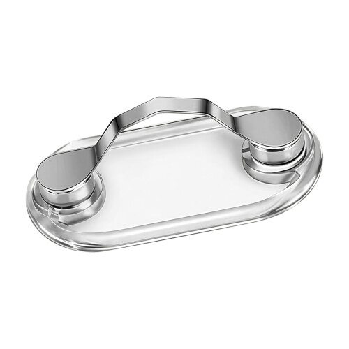 Convenient Metal Glasses Holder With Magnetic Base For Easy-1