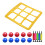 9Grid Floating Throwing Game Pool Toy For Family Pool Parties 1