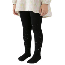Toddler Tights Perfect For Dress Up And Playdates-Black XL