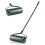 Manual Lawn Aerator Roller - 44x128 cm, 27 Spikes, Ergonomic Handle 1