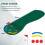 Golf puttematte 300x96 cm med 3 kopper & flagg 1
