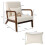 Scaun Sufragerie, Captusit, Cotiere Lemn, Bej 3