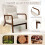 Scaun Sufragerie, Captusit, Cotiere Lemn, Bej 5