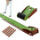 Golf Putting Mat with Auto Ball Return, 1 Hole, 3 Balls 5