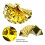 5 Stück Notfall-Reflexfolie 210 x 140 cm Gold 7