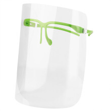 Protezione professionale, visiera protettiva trasparente e traspirante, design ergonomico per tutti, compresi coloro che indossano occhiali, ultra