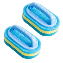 Kit de estropajos y cepillos multiusos, de amplia aplicación desde la cocina hasta el baño.