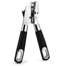 Multifunktionel dåseåbner Professionel ergonomisk kraftig sikkerhedsmanuel dåseåbner med fødevaregodkendt rustfrit stål Skarpt rustfrit stål