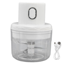 Miniaturowy robot kuchenny do czosnku, cebuli, owoców i innych, ładowany przez USB, przenośny i oszczędzający czas