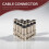 10 pcs BNC Compression Connector for Coax RG59 Cable CCTV Cameras 1