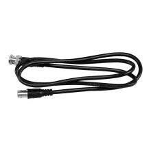 BNC Male to Female Plug CCTV Extension Coaxial Cable 3.3ft Long Black