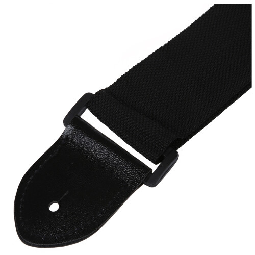 Justerbart Gitarrband Akustiskt Elektriskt 132 X 6 Cm Svart