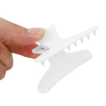 4PCS Black White Hairdressers Butterfly Style Styling Hair Clamps Clips Claw Clasps Hairdressing Salon Tool
