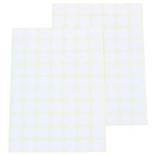 19mm Circles Round Code Stickers Self Adhesive Sticky Labels White