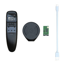 W6 2.4g Controle Remoto À Prova D'Água Skate Elétrico Prancha de Surfe Tela de 3 Canais Controle Remoto Carregamento Sem Fio