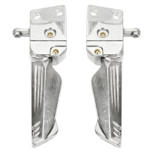 2Pcs Aluminum Alloy Motorcycle Foot Pegs for Dirt Bikes Scooters Electric Bikes Fit Easy Install