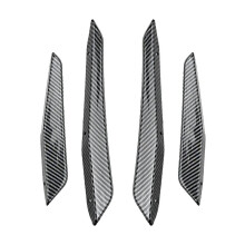 Auto Frontstoßstange Seitensplitter Spoiler Nebelscheinwerfer Seitenspoilerverkleidung für 2er M2 G87 2023+ Kohlefaser