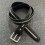 Classical Black Zipper Waist Belt Soft PU Leather Comfortable 4