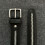 Classical Black Zipper Waist Belt Soft PU Leather Comfortable 6