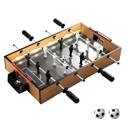 Mini Foosball Table with LED Lights and 2 Balls