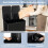 Küchen-Mülleimer mit zwei Fächern, 60 l, Soft-Close, Schwarz 5