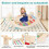 Set da gioco 4 in 1 per bambini: dondolo, scalatore, tunnel 5
