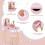 Kids Vanity & Desk Set with Removable Mirror, Pink 4