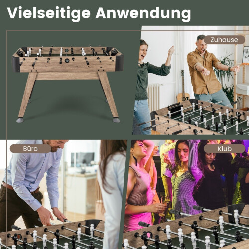 Foosball Table with 2 Balls, 26 Players, Score Counters 2