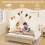 Tenda da gioco per bambini con tende e luci a forma di stella 3