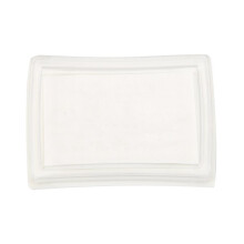 7,2 X 5,2 X 2,1 cm Leraren Inktstempel en Pad Kinderspeelgoed - Wit