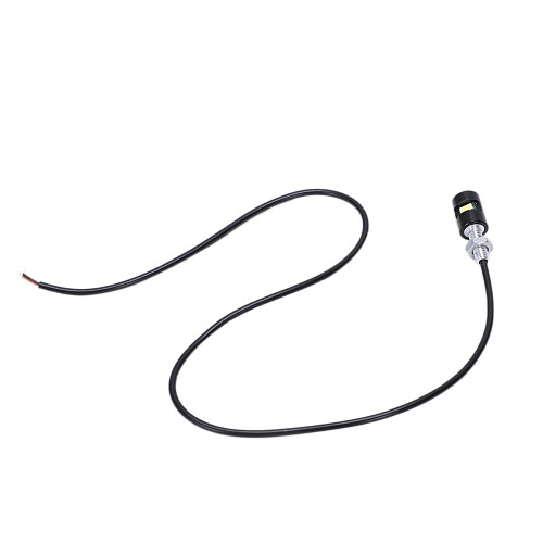 2 x White LED Motorcycle & Car License Plate Bolt Light