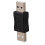 USB A Stecker auf Adapter Schwarz 6