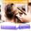 Peigne plastique violet avec lame 5