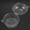 50 X Single Plastic Clear Cupcake Holder / Cake Container Dome Muffin Carrier 7
