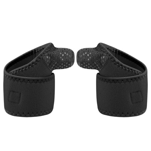 Support de poignet respirant, protège-poignet élastique,-Noir