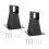 Adjustable Side Awnings Wall Brackets High Strengths-2 sets 1