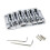 Zinc Alloy Guitar Fixed Bridge Separated Saddles 6 String Guitar 1