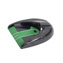 Customizable Golf Putting Trainer Automatic Ball Return-Black