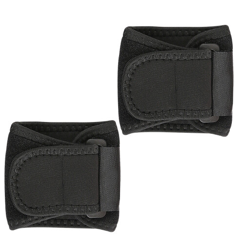 Elastic Athletic Wrist Brace Adjustable Breathable-Black os