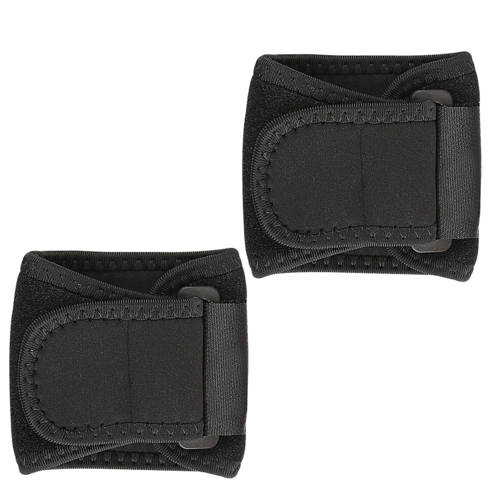 Black Ergonomic Wrist Support Breathable Elastic Wrist Wrap- Os